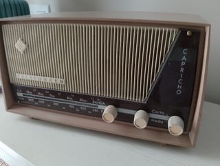 Radio Telefunken Capricho Válvulas