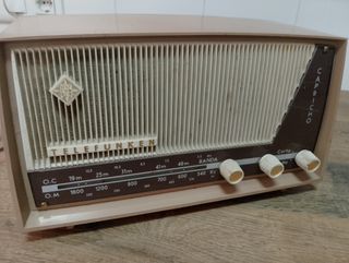 Radio Telefunken Capricho Válvulas