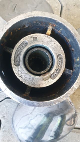 Elica Evinrude John Acciaio Stiletto