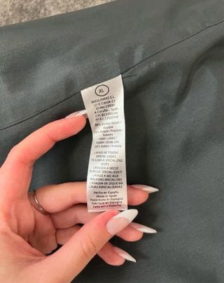 Chaleco pelo sintético rayas multicolor