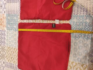 Pack 2 Fundas Cojín Rojas 45x45 cm