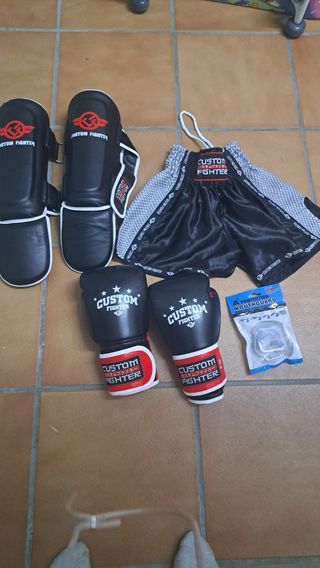 Kit Kickboxing Niño Custom Fighter