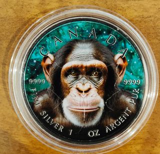 Monete canadesi in argento puro da 1 Oz