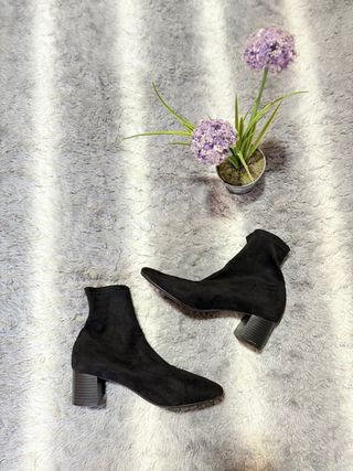 Botines tobilleros Mango negros