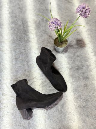 Botines tobilleros Mango negros