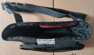 Marsupio Plano XXL Nero 30x16x9cm