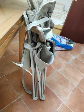 Sedie pieghevoli Decathlon beige/bianco