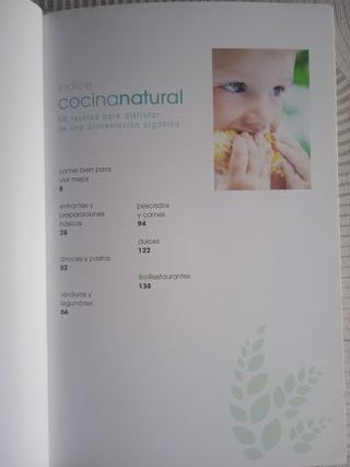 Cocina Natural- Alimentación orgánica (Libro)