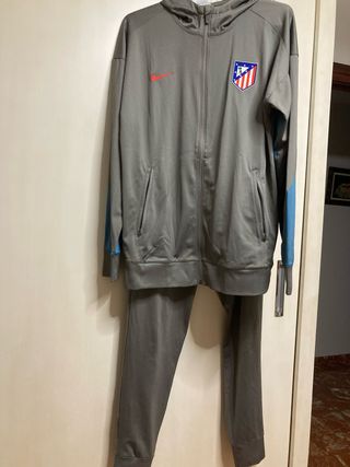 Chándal oficial Atlético de Madrid Nike gris