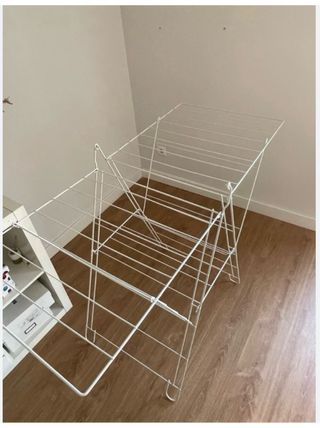 Tendedero Ikea plegable blanco