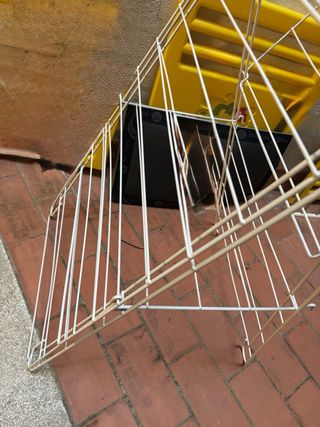 Tendedero Ikea plegable blanco