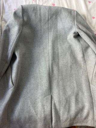 Abrigo elegante gris mujer S