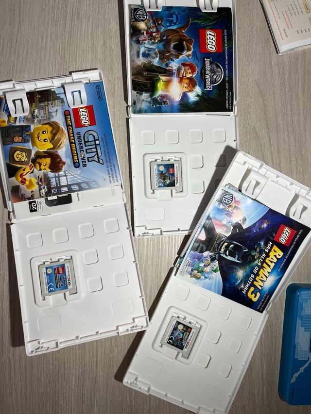 Lote de lego para la 3ds + cajas + manuale