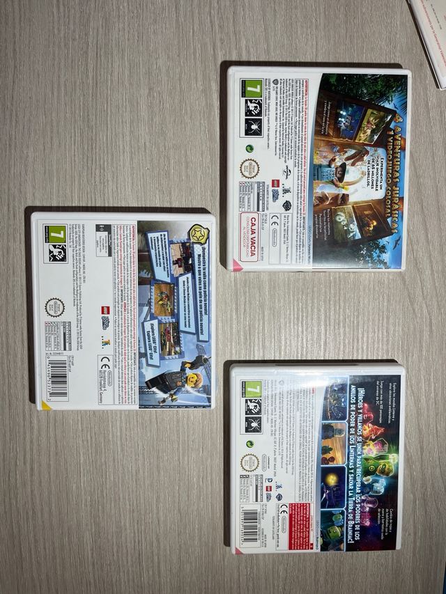 Lote de lego para la 3ds + cajas + manuale