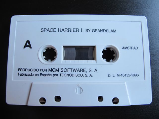 Space Harrier II Amstrad SEGA MCM