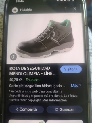 Zapatos botas de seguridad