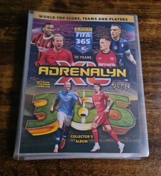 Álbum Panini FIFA 365 Adrenalyn 2025. VACIO