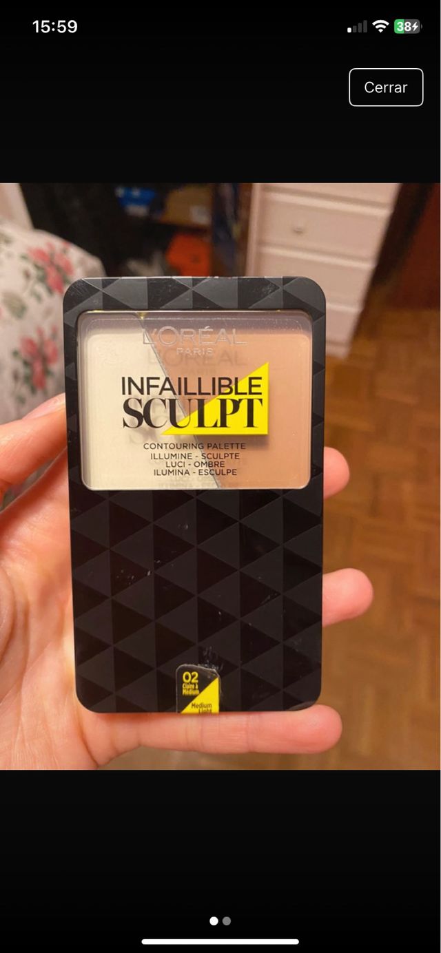 Paleta Contorno L'Oréal Infaillible Sculpt