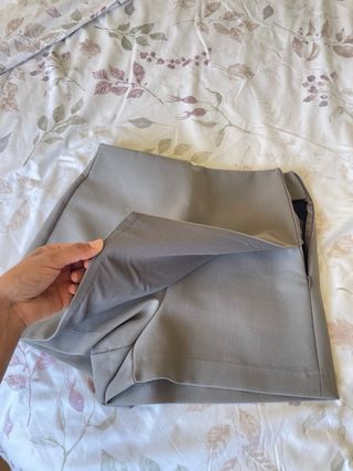 Falda pantalón Zara gris Talla XS