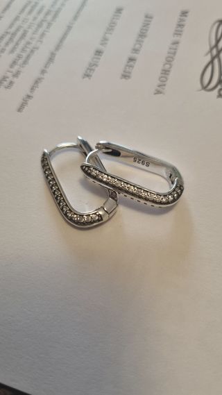 Pendientes Plata S925 con Circonitas