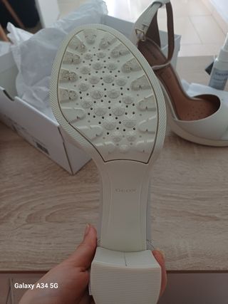 Sandalias Geox Blancas Mujer