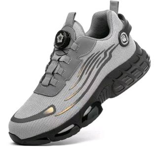 Zapato de seguridad gris y negro talla 41 y 42