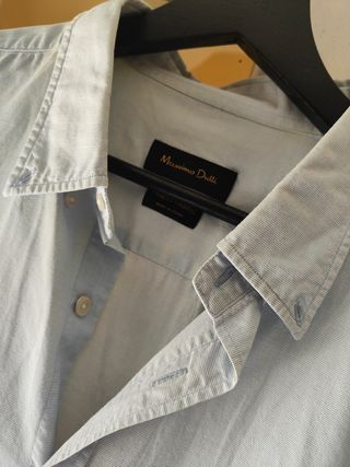 Camisa Massimo Dutti XL Azul
