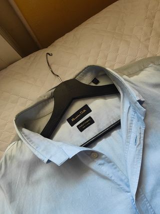 Camisa Massimo Dutti XL Azul