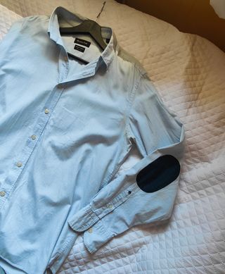 Camisa Massimo Dutti XL Azul