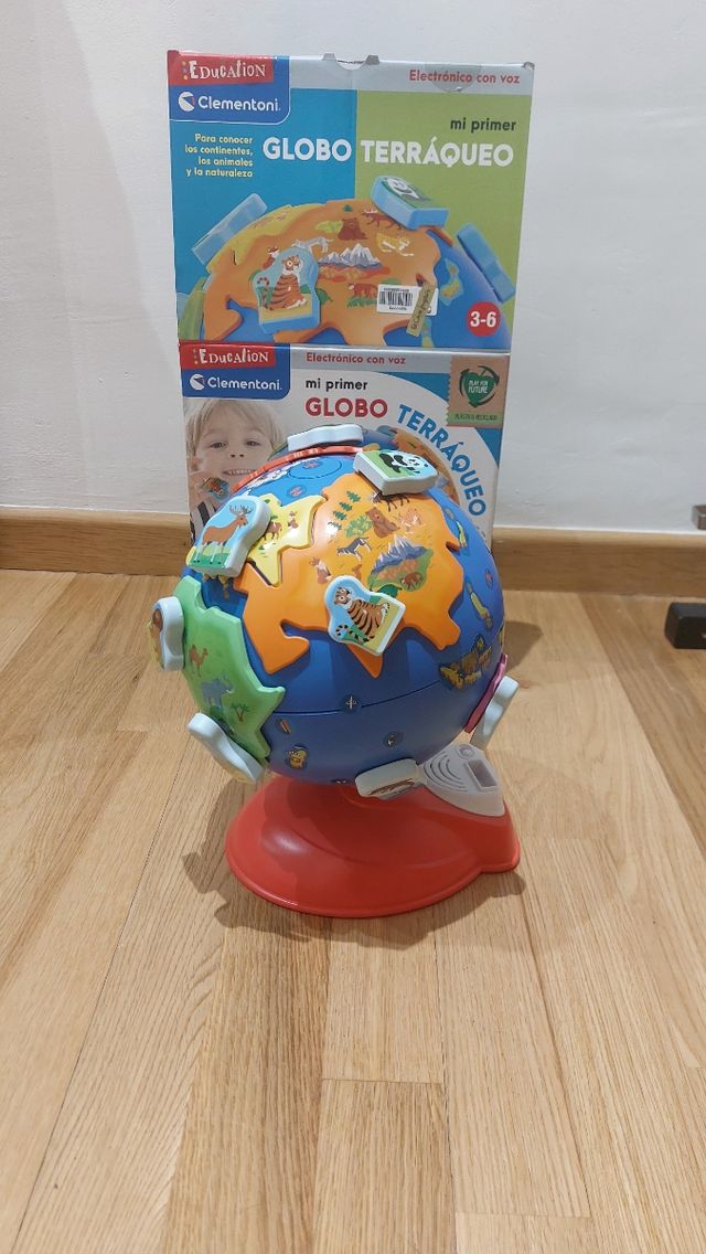Globo Terráqueo Clementoni Interactivo