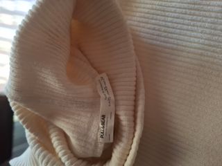 Conjunto beige de canalé