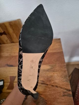 Botines Leopardo Tacón Aguja