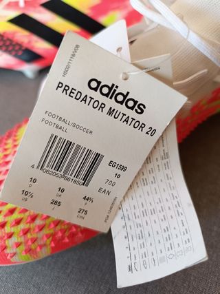 Botas de fútbol Adidas Predator 20. Número 44⅔.