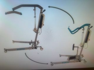 Grúa Hospitalaria Bipedestación 2 en 1 Marca Forta