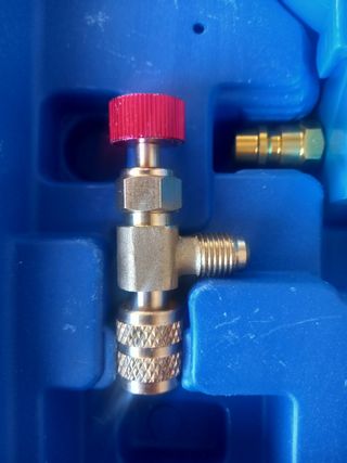 Manómetros Aire Acondicionado Doble Válvula