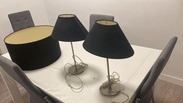 Set di 3 lampade da camera