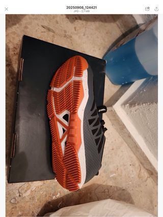 Zapatos de seguridad Reebok negros y grises