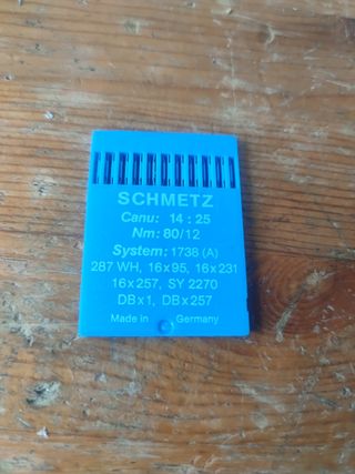 Agujas Schmetz para máquina de coser