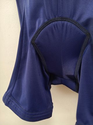 Culote ciclista tirantes azul marino Talla S