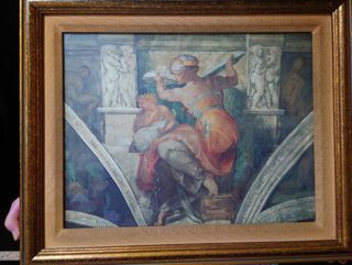 Pintura SIBILA LIBICA Miguel Ángel