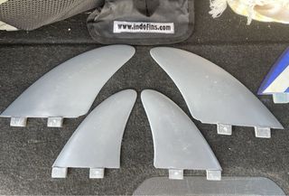 Quilhas FCS Quad Keels Indofins