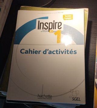 libro frances actividades inspire 1 bachillerato