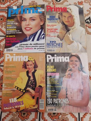 4 Revistas Prima de 1994