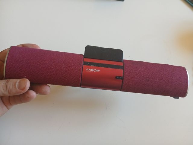 Altavoz Bluetooth iKANOO BT008 Rojo