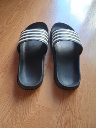 Chanclas Adidas Negras Talla 43-44