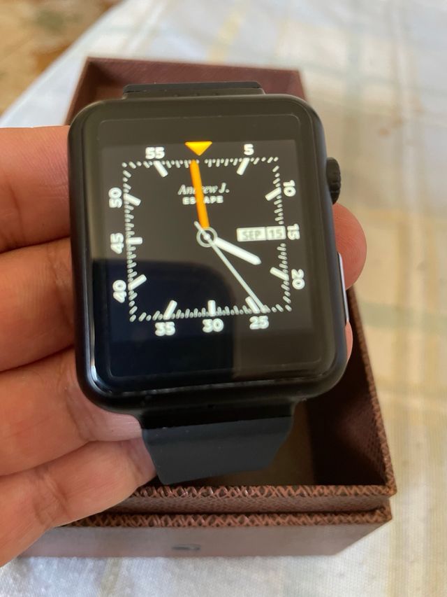 Reloj Inteligente Android Negro va con tarjeta sim