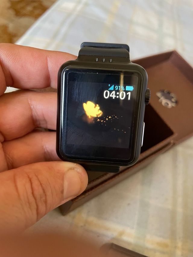 Reloj Inteligente Android Negro va con tarjeta sim