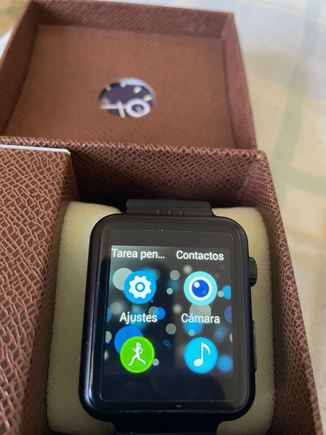 Reloj Inteligente Android Negro va con tarjeta sim