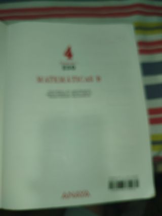 Lote de libros Matemáticas B 4