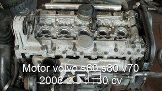 Motor volvo s60 s80 v70 2006 2.0 t 180 cv.